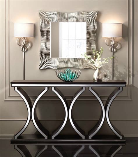 15 contemporary console tables in celebrities' living room sets