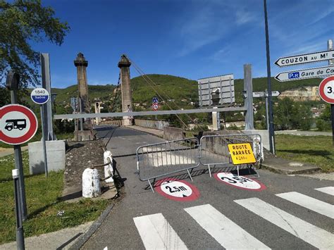 M Tropole De Lyon Le Pont De Couzon Ferm La Circulation Cause