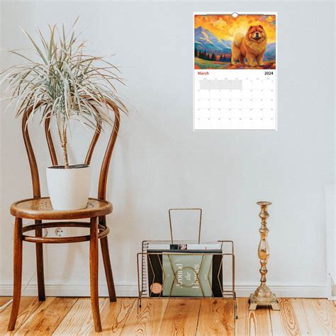 Chow Chow Calendar, Chow Chow Wall Calendar 2024, Gift Idea for Chow Chow Lovers, Chow Chow ...