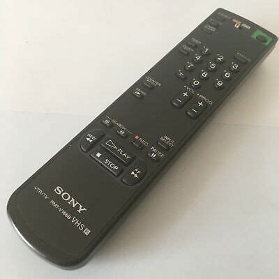 Original SONY RMT V166B VTR TV VHS Remote Control For SLV E105