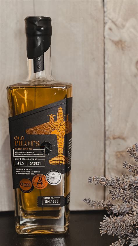 Old Pilot´s Barrel Aged Gin Limited 07 L • 8pearls Lifestyle Mit