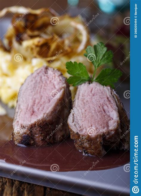 Pork Filet Stock Photo Image Of Swabian Filet Salad 268205494