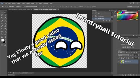 Country Ball Tutorial Part 1 Photoshop Youtube