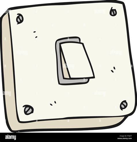 Freehand Drawn Cartoon Light Switch Stock Vector Image Art Alamy