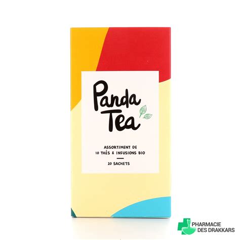 Panda Tea Assortiment Th S Et Infusions Bio Vari T S