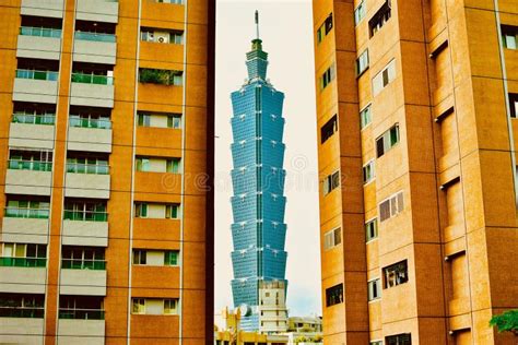 Taipei Taiwan November 2019 Taipei 101 Skyscraper Editorial Stock