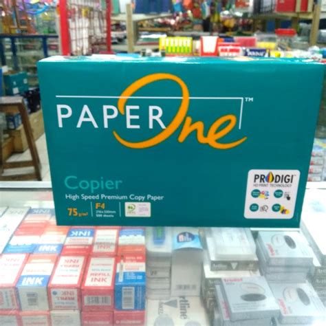 Jual Kertas F4 75 Gram Paper One Office Paper Print Shopee Indonesia