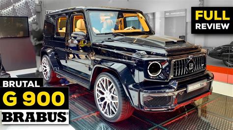 Mercedes G Amg New Brabus G Class Full Review Brutal Power