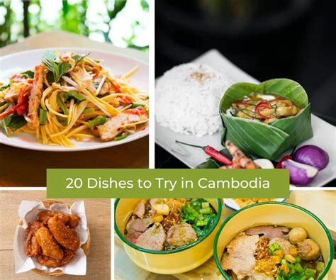 20 Most Popular Cambodian Foods Chefs Pencil