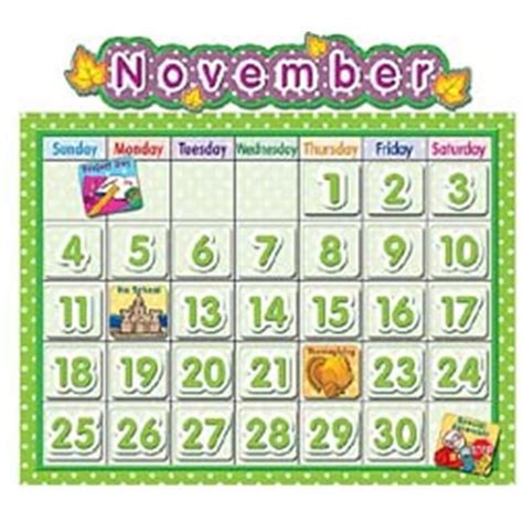 Teacher Created Resources Tcr4188 Polka Dot School Calendar Bulletin