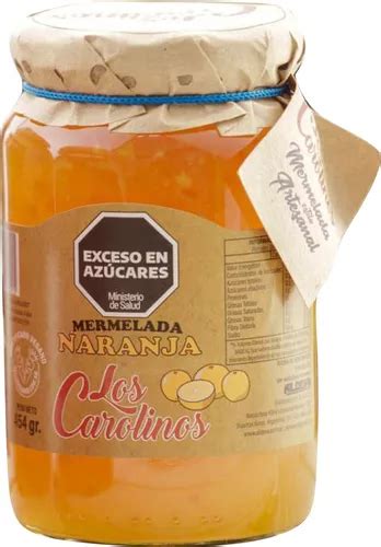 Mermelada Artesanal Naranja Los Carolinos X Gr