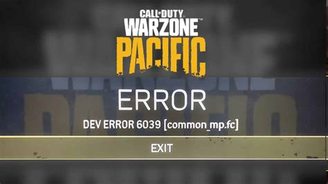 How To Fix Warzone Dev Error 6039 Dexerto