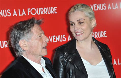 Photo Roman Polanski Et Emmanuelle Seigner A L Avant Premiere Du Film