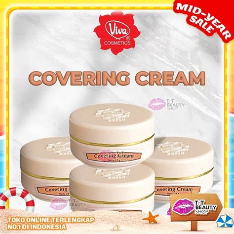 Jual Viva Queen Covering Cream 22gr Shopee Indonesia