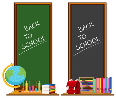 Back To School Template 294566 Vector Art At Vecteezy