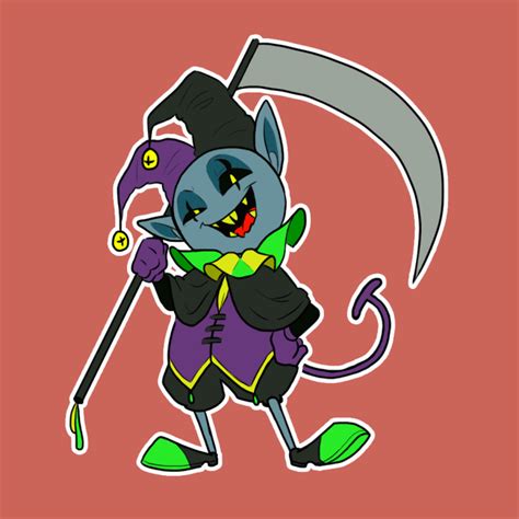 Jevil  Colored Bg By Sethcantor On Deviantart