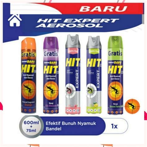 Jual Hit Spray Anti Nyamuk Ml Ml Shopee Indonesia