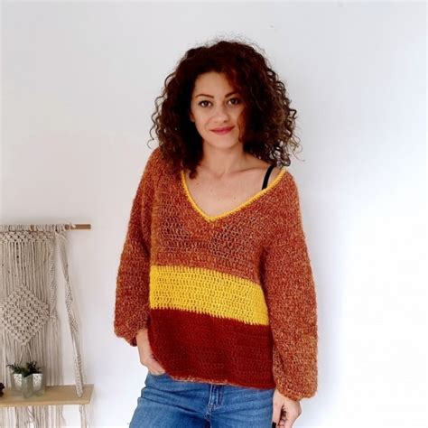 The Best Free Crochet V Neck Sweater Patterns