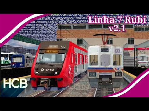 Hmmsim Lan Amento Linha Rubi V Cptm Youtube