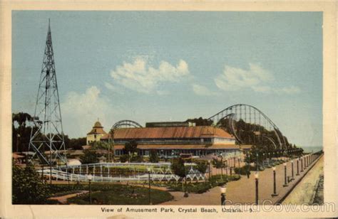 View of Amusement Park Crystal Beach, ON Canada Ontario