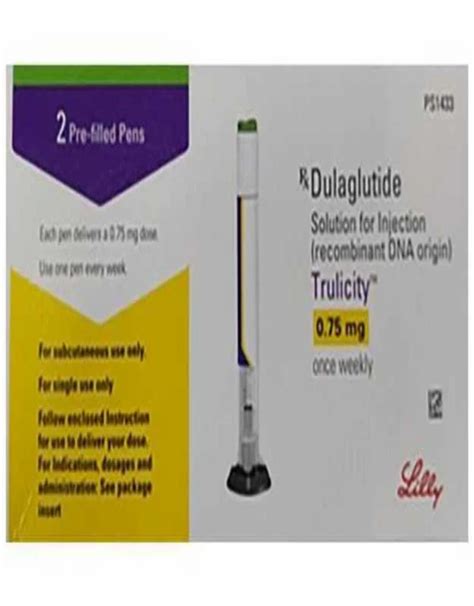 Trulicity 1 5mg 0 75mg Pre Filled Pen 1 Mg At Rs 5000 Piece In