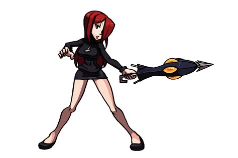 Parasoul Skullgirls Pixel Art Characters Animation