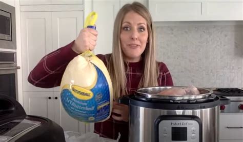 How To Cook an Entire Frozen Turkey In Your Instant Pot This Thanksgiving