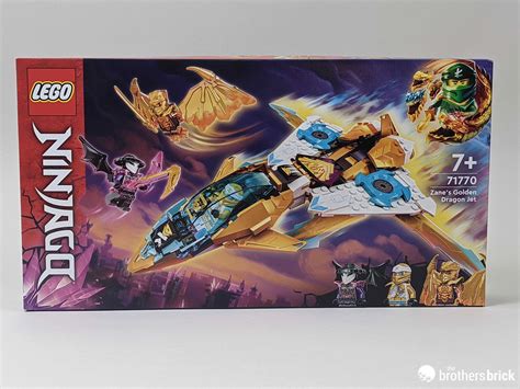 Lego Ninjago 71770 Zanes Golden Dragon Jet Tbb Review 1 The