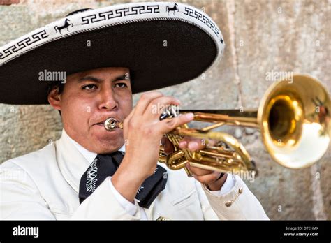 A Mariachi Band Member Dressed In Traditional Charro Costume November