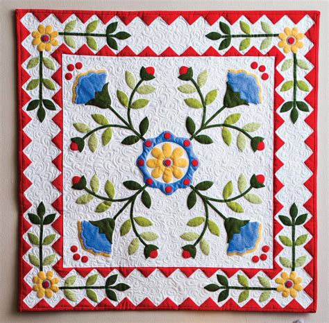 Bloomin Botanicals Hand Stitching Appliqu Quilts Quilt Pattern