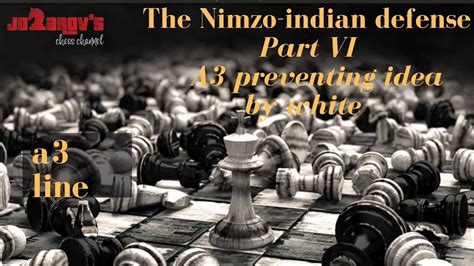 The Nimzo Indian Defense Part 6 A3 Preventing Idea By White YouTube