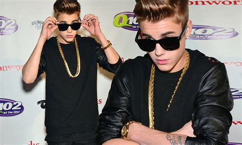 Justin Bieber Gold Chain