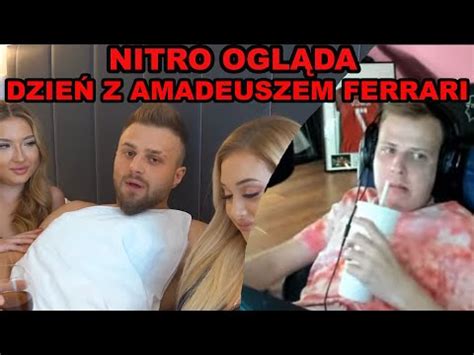 NITRO REAKCJA NA DZIEŃ Z AMADEUSZEM FERRARI YouTube