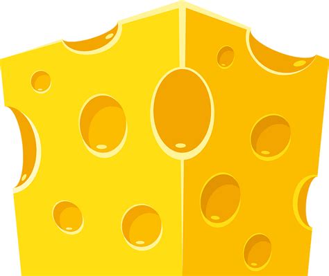 Piece Of Cheese Clip Art Free Vector Clipart Images On