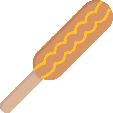 Icono De Corndog Generic Flat