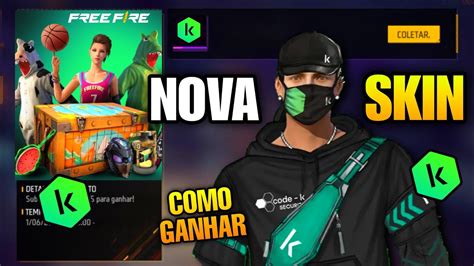 Revelada Nova Skin Misteriosa Free Fire X Kaspersky E Como Pegar O