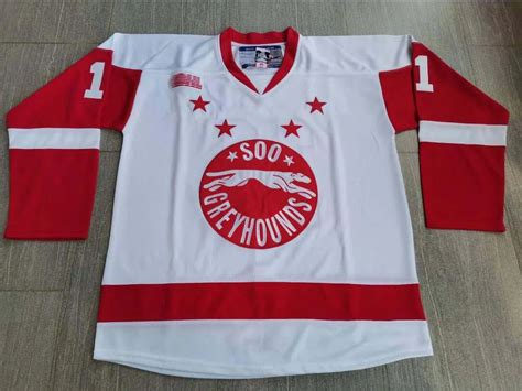 Customizable Soo Greyhounds Joe Thornton Vintage Hockey Jersey Mens