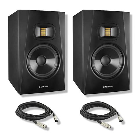 Adam Audio T V Studio Monitor Pair With Professional Grade Reverb