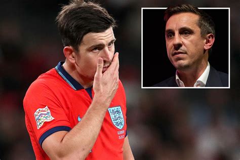 Gary Neville Tells Harry Maguire To See Psychologist To Boost Confidence But Insists England