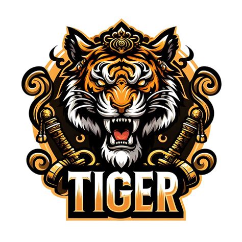 Download Ai Generated, Tiger, Logo. Royalty-Free Stock Illustration ...