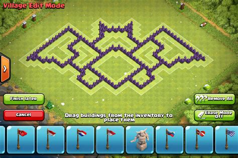 Th7 Home Base Is So Cute Clash Of Clans Load Ing