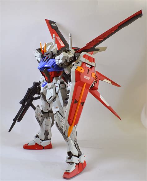 Custom Build MG 1 100 Aile Strike Gundam Ver RM Detailed Gundam