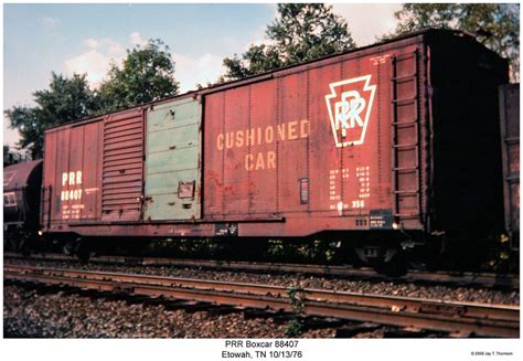 Prr Boxcar 88407 Box Car Railroad Photography Railroad Pictures