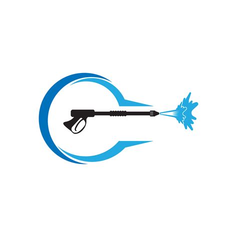 Pressure washing logo template. Cleaning vector design. 16664842 Vector ...