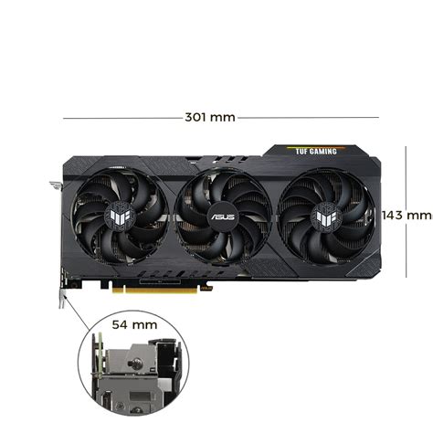 Card màn hình ASUS TUF Gaming GeForce RTX 3060 OC Edition 12GB V2 (TUF ...