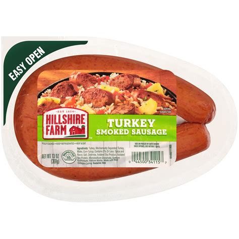 Hillshire Farm Turkey Smoked Sausage Rope Oz Walmart