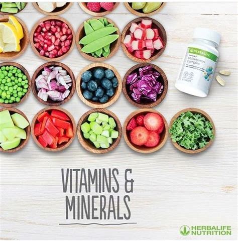 Vitamin And Minerals Herbalife Nutrition Herbalife Vitamins And Minerals