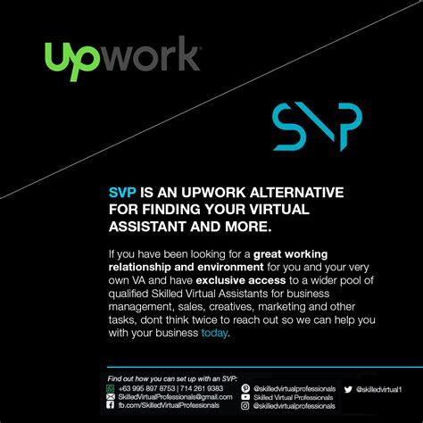 Upwork Svp Virtual Assistant Virtual Assistant Services Business