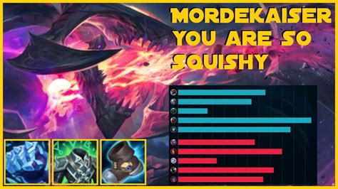 Mordekaiser You Are So Squishy Cho Gath Vs Mordekaiser League Of