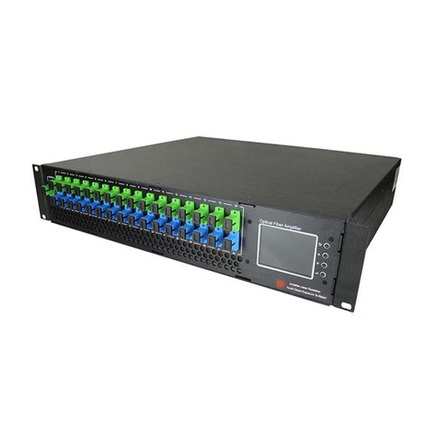 High Performance EDFA Optical Amplifier 16 32 Ports 19dBm PON WDM EDFA